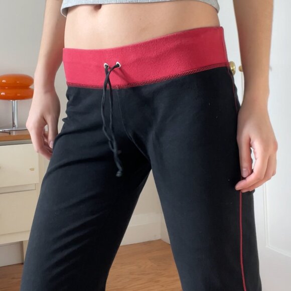 Vintage 2000s Low Rise Boot Cut Yoga Active Lounge Pants - Picture 9 of 9